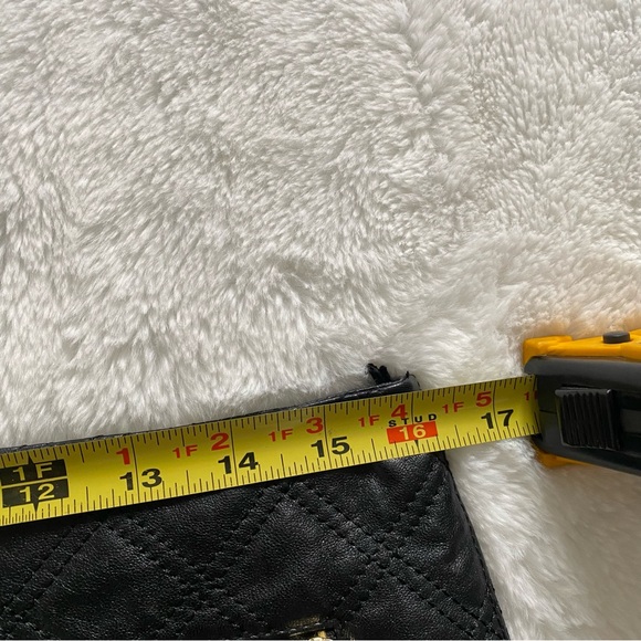 ZARA | Leather quilted mini skirt with gold zips - Picture 8 of 9